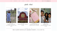 Desktop Screenshot of pinkchailiving.com